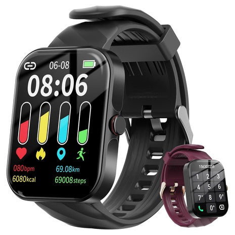 Smart Watch with Fitness & Health Tracking