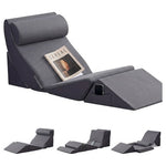 4-Piece Bed Wedge Pillow Set