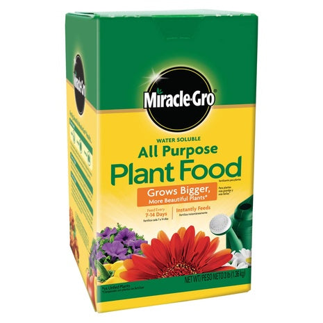 3-lb Miracle-Gro Water Soluble All Purpose Plant Food