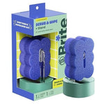 Brite By Scotch-Brite Scrub & Wipe With Drain + Dry Stand