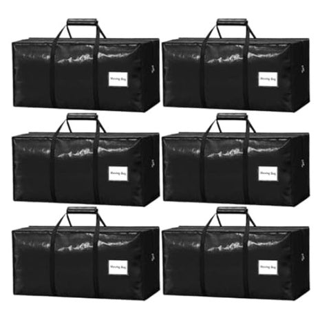 6-Pack Visveil 23-Gallon Heavy Duty Moving Bags