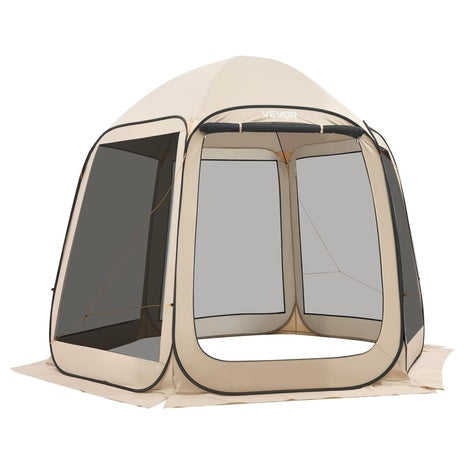 10ft X 9.2ft 4-8 Person Pop Up Screen House Tent