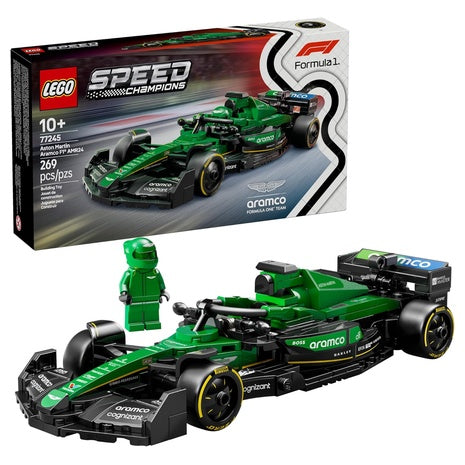 LEGO Speed Champions Aston Martin Aramco F1 AMR24 Race Car