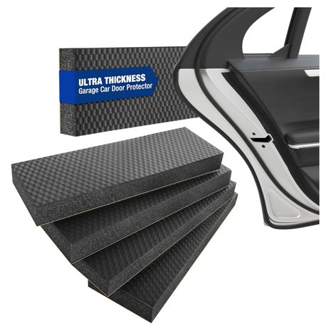 4-Pack Garage Car Door Bumpers With 1.18" Foam