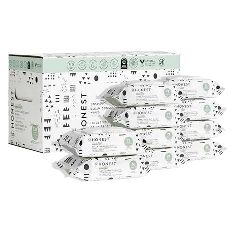 720 The Honest Company Unscented Wipes