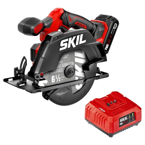 SKIL 20V Brushless 6-1/2" Cordless Circular Saw Kit W/ Battery & Charger