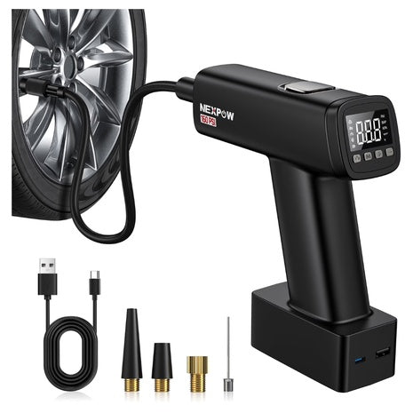 Nexpow 160 PSI Tire Inflator Portable Air Compressor