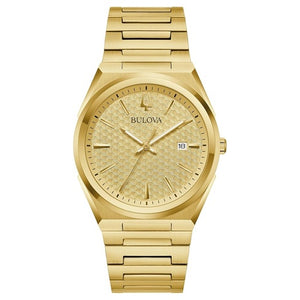 Bulova Men's Dress Classic Quartz Two Tone Stainless Steel Watch