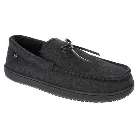 Men's Microsuede Boater Moccasin Slippers