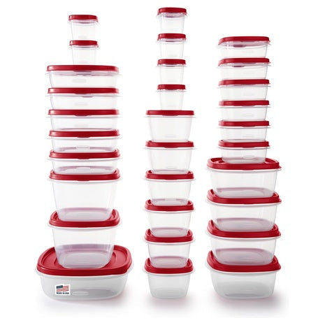 Rubbermaid 60-Piece Food Storage Containers with Lids