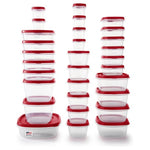 Rubbermaid 60-Piece Food Storage Containers with Lids