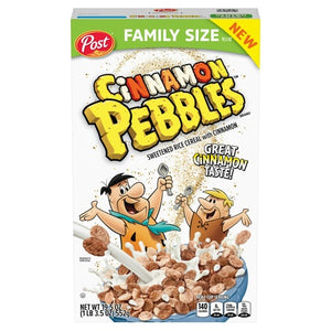 New: Cinnamon Pebbles Breakfast Cereal