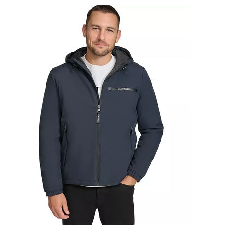 Men's Infinite Stretch Water-Resistant Hooded Jacket