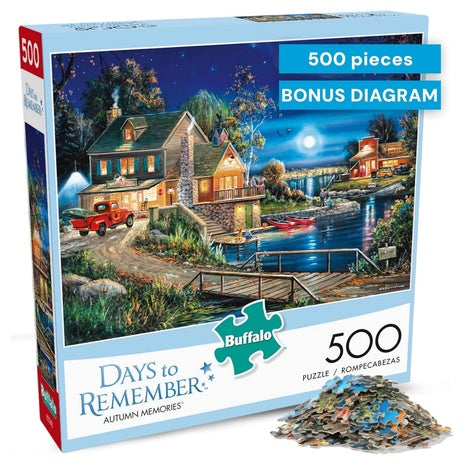 500-Piece Days to Remember Autumn Jigsaw Puzzle