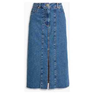Denim Midi Skirt