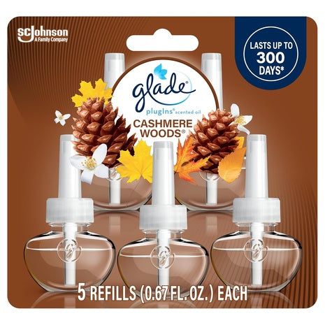 5-Count Glade PlugIns Refills Air Freshener