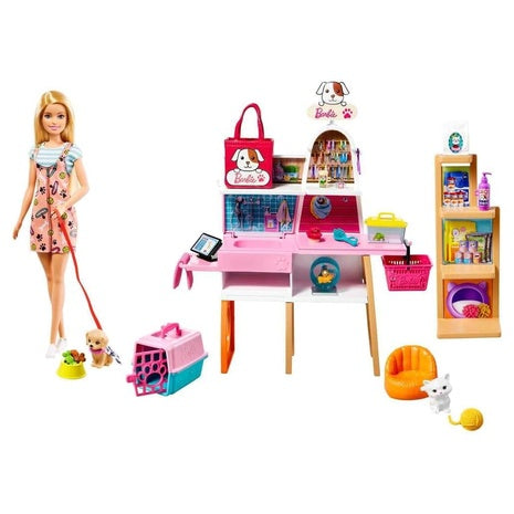 25-Piece Barbie Pet Boutique Playset