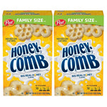 2 Family Size Boxes Honeycomb Breakfast Cereal