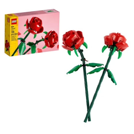120-Piece Lego Flowers Botanical Collection Unique Roses Building Kit (40460)