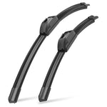 2-Pack 24" + 18" Windshield Wiper Blades Replacement (Various)