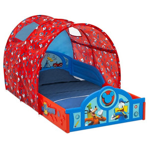 Delta Children Mickey Mouse Sleep and Play Toddler Bed with Tent