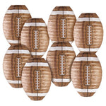 10-Pack Fuallwin 12" Football Paper Lanterns