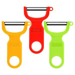 3 Carbon Steel Blade Vegetable Peelers