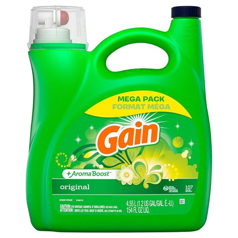 107 Load Gain Liquid Laundry Detergent