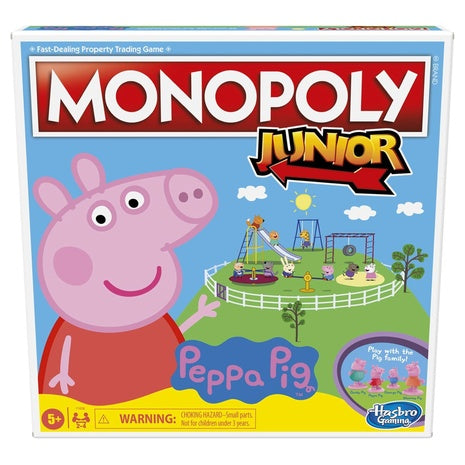 Monopoly Junior Peppa Pig Edition Board Game