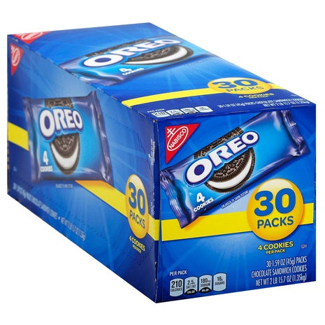 120 Packs of 4 Oreo Sandwich Cookies (OU-D)