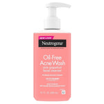 9.1 oz Neutrogena Oil-Free Cleansing Acne Wash & Facial Cleanser