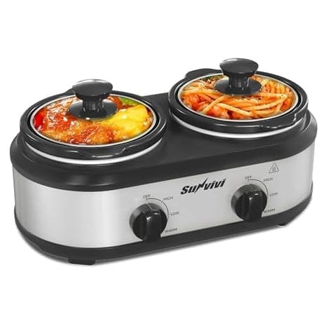 Sunvivi Dual Slow cooker