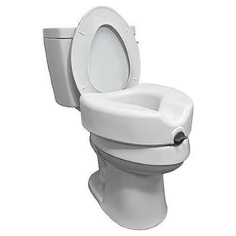 ProBasics 4.5" Height Raised Toilet Seat With Safety Lock