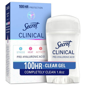 Secret Clinical Strength Clear Gel Deodorant