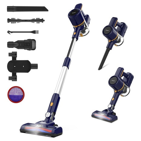 6-in-1 Lightweight Stick Vacuum with Powerful Suction