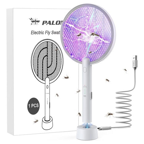 2 in 1 Rechargeable Electric Fly Swatter