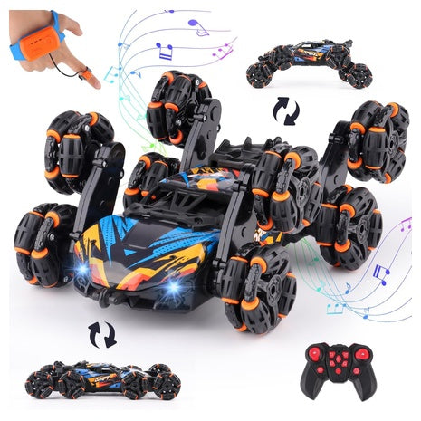 Gesture Sensing Hand Controlled Stunt Car