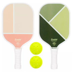 Franklin Sports 2 Player Poly Pro Pickleball Set with Balls