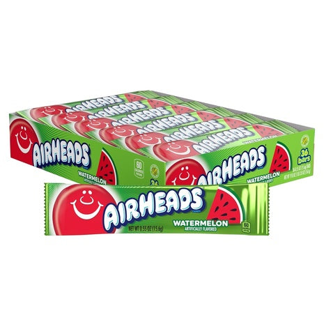 36 Airheads Watermelon Candy Bars