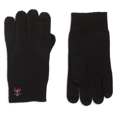 Men's Wool Blend Rib Knit Gloves