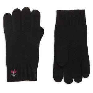Men's Wool Blend Rib Knit Gloves