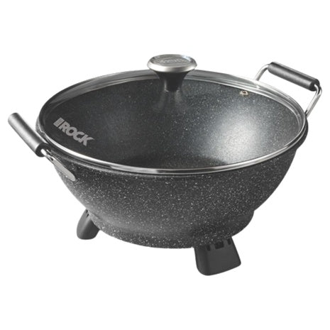 4.8-Qt Heritage The Rock 1500W Electric Multipot W/Vented Glass Lid