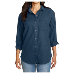 Women's EB Hemplify Long-Sleeve Beach Shirt