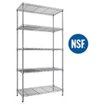 5-Tier Heavy Duty Wire Shelving Unit