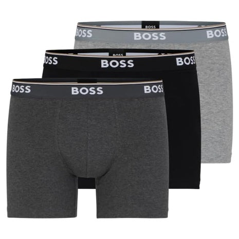 3 Boss Stretch Cotton Boxer Briefs