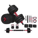 60lbs FitRx SmartBell 4-in-1 Portable Dumbbell, Barbell & Kettlebell Set