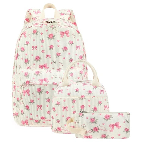 3-in-1 Kids School Backpack With Lunch Box & Pencil Case