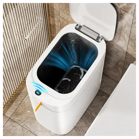 3.5 Gal Automatic Bagging Bathroom Trash Can