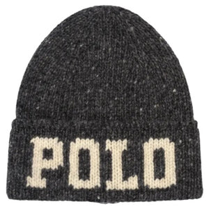 Polo Ralph Lauren Men's Knit Tweed Polo Beanie