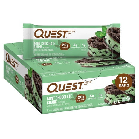 12-Pack Quest Nutrition Protein Bars (OU-D)